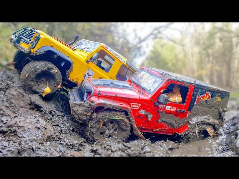 RC Cars MUD Ultimate OFF Road  Jeep VS Land Rover  Wilimovich