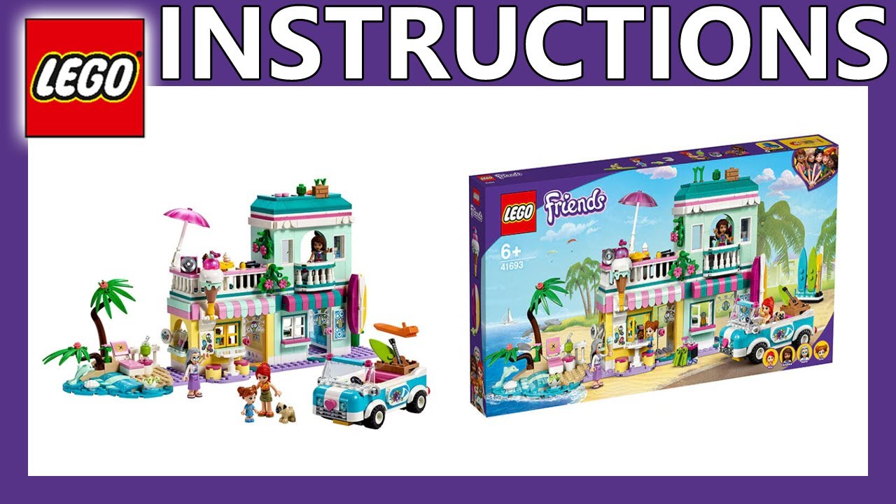 LEGO Instructions | Surfer Beachfront | 41693 | LEGO Friends 2021