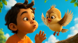 Bulbul Ka Bachcha | Emotional Kids Poem | Heart Touching Hindi Rhyme | Bulbul Bird Story Song screenshot 5