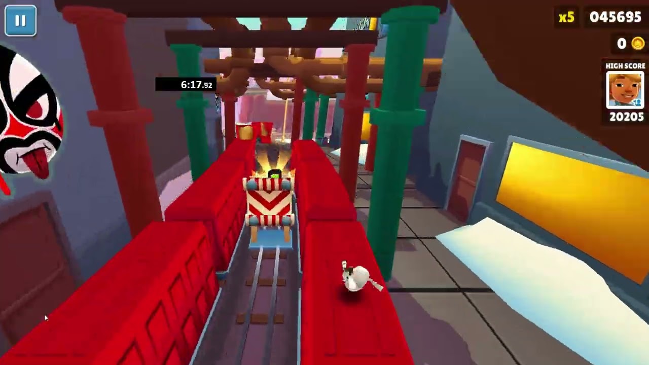 Subway surfers - no coins 10min18