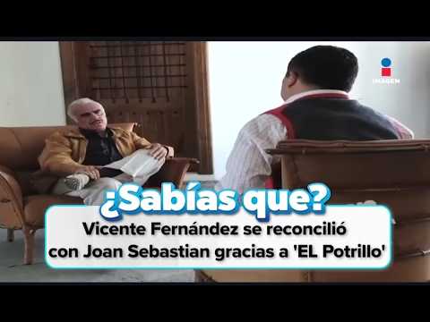 Did you know? Vicente Fernández reconciled with Joan Sebastian thanks to 'El Potrillo'