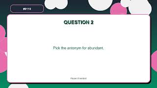 Synonyms Antonyms Quiz | Give a word similar to 'respond'. | English Vocabulary