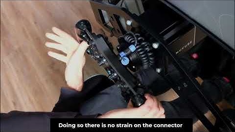 Cube Controls USB Formula and GT wheels - proper way how to mount the USB cable