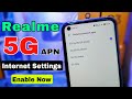 Realme 5G Internet Apn New Settings | Realme 5G internet Setting | Realme New Apn 5G Setting Enable