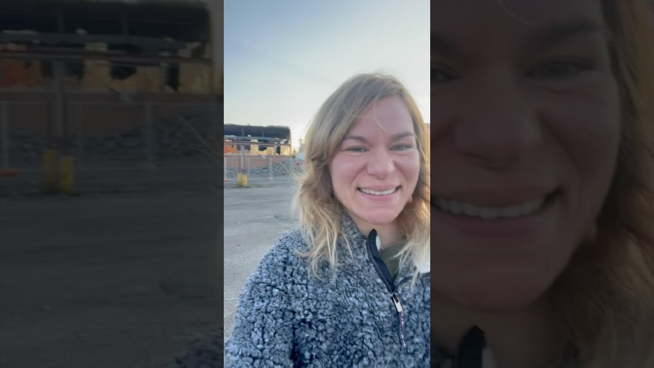 NASTY FLEA MARKET BEING TORN DOWN