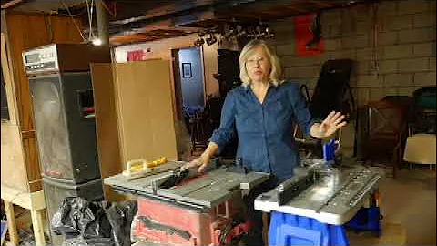 Scroll saw shop tour 2021