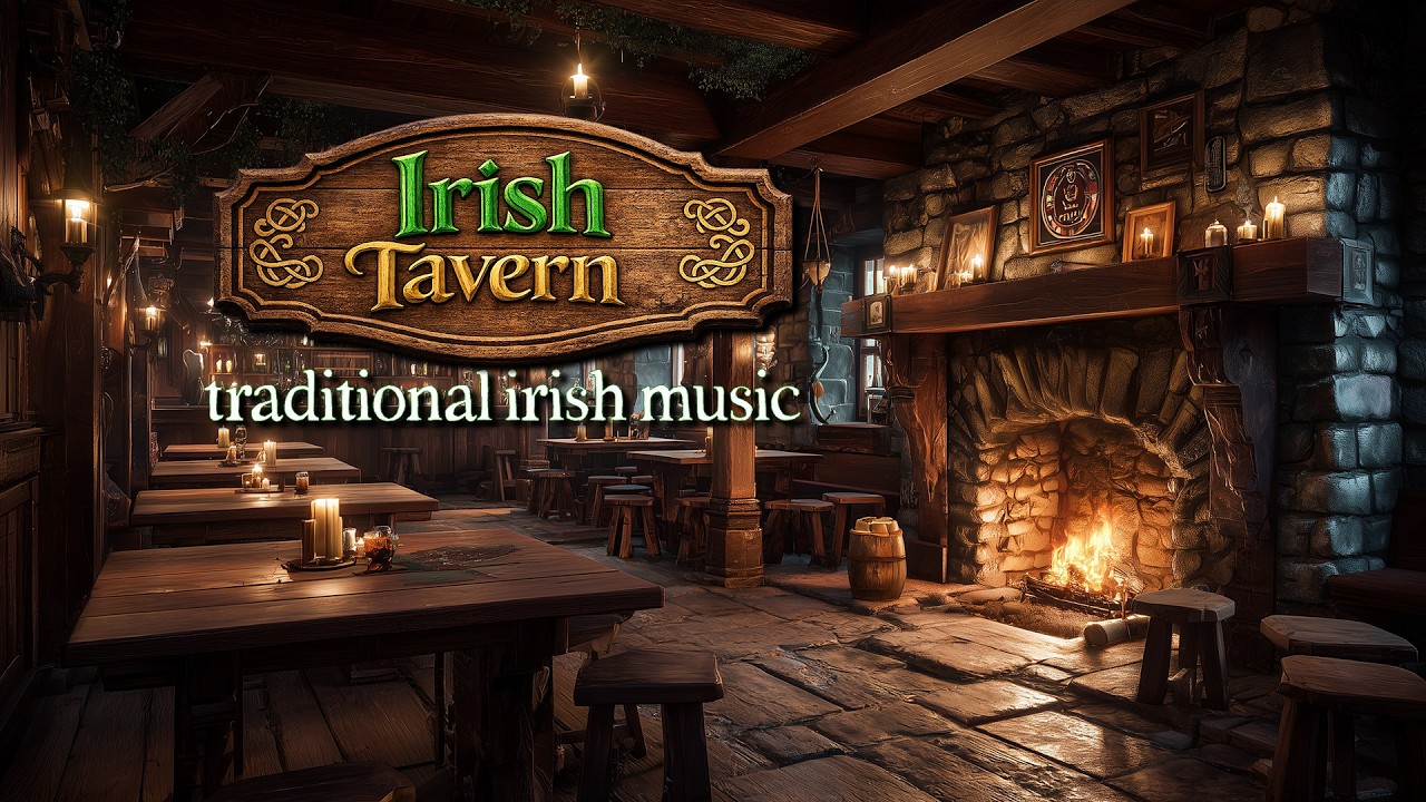 Traditional Irish Tavern Music | Upbeat Celtic Fiddle & Pub Songs