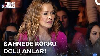 Sahnedeki Paten Gösterisinde Yürekleri Ağza Getiren Anlar Yetenek Sizsiniz