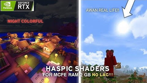 TOP 1 SHADERS REALISTIC, CLOUD/AWAN ASLI DI DUNIA!!! GAK LAG DI RAM 1-2 GB!!! - HASPIC SHADERS