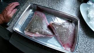 Cooking skate wings without skinning.