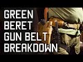 Green beret war hero gun belt breakdown  tactical rifleman