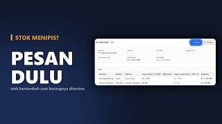 Cara Membuat Restock ke Pemasok: PO, Kirim, Terima