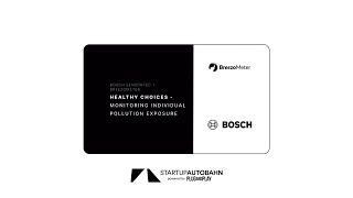 Bosch Sensortec × BreezoMeter // Startup Autobahn EXPO 8