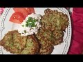 Оладьи из кабачков, простой рецепт из кабачков , быстро и вкусно
