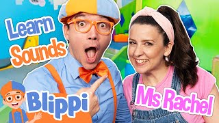 ms rachel and blippi learn sounds vehicles and colors at the museum educational videos for kids