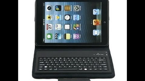 Best iPad mini keyboard case review with detachable Keyboard Bluetooth keyboard for Apple iPad mini