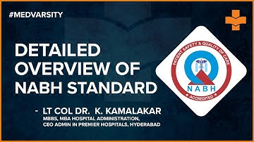 Detailed Overview of NABH Standard | Medvarsity