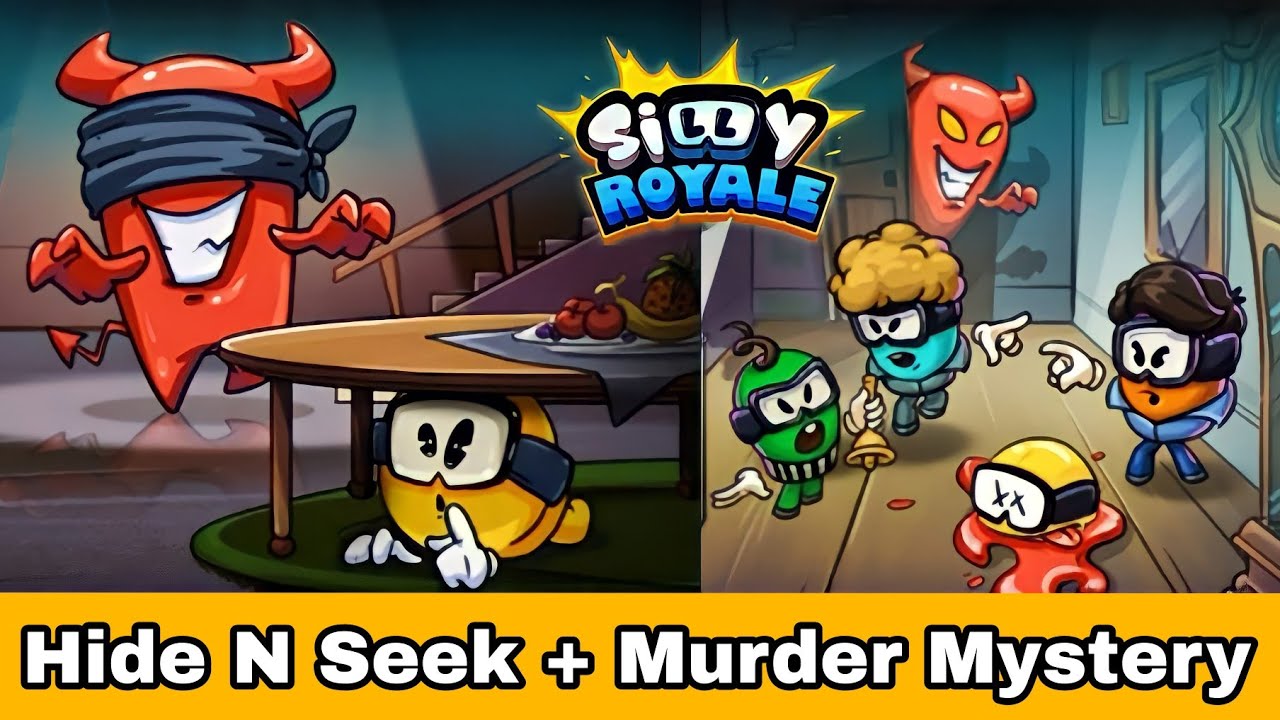 Silly Royale Gameplay Hide & Seek + Murder Mystery - YouTube