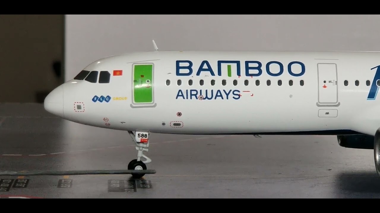 JC Wings 200 Commemorative Bamboo Airways A321NEO(1st A321NEO