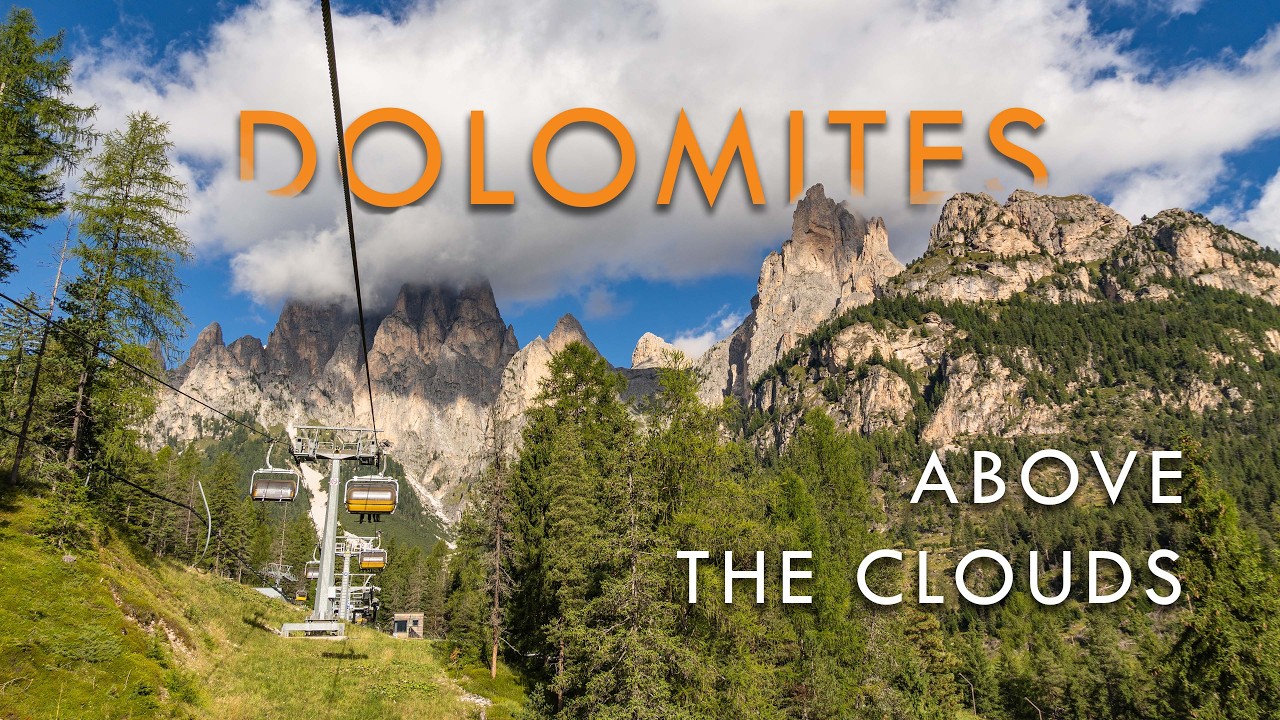 Rifugio Vajolet Lift Ascending the Dolomites 4K