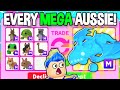 Trading EVERY *MEGA AUSSIE EGG PET* In Adopt Me AT ONCE!! Roblox Adopt Me Trading MEGA FROST DRAGON?