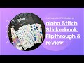 Aloha Stitch Value Pack Sticker Book Flipthrough