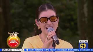 Lorde Sings &quot;California&quot; Live Concert Performance August 2021 HD 1080p