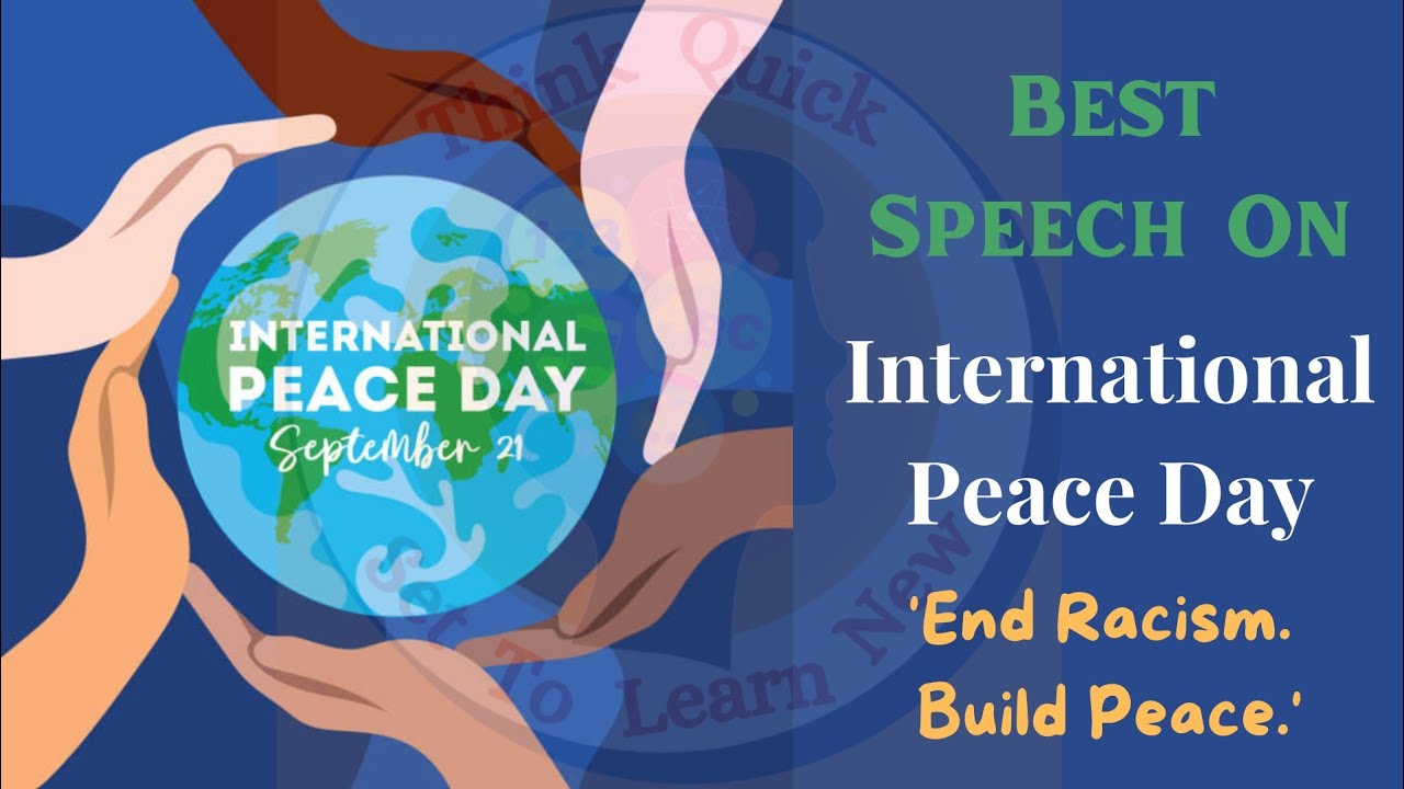 speech on the topic world peace day