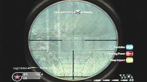 COD4|1v1 SNIPER REG SCOPE| PloRaL aL|