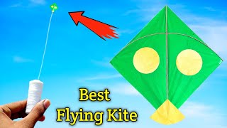 how to make kite from kite paper , Making Best flying kite , patang bazi / lootera , flying kite