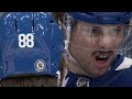 Auston Matthews loses teeth as he goes face first into crossbar!