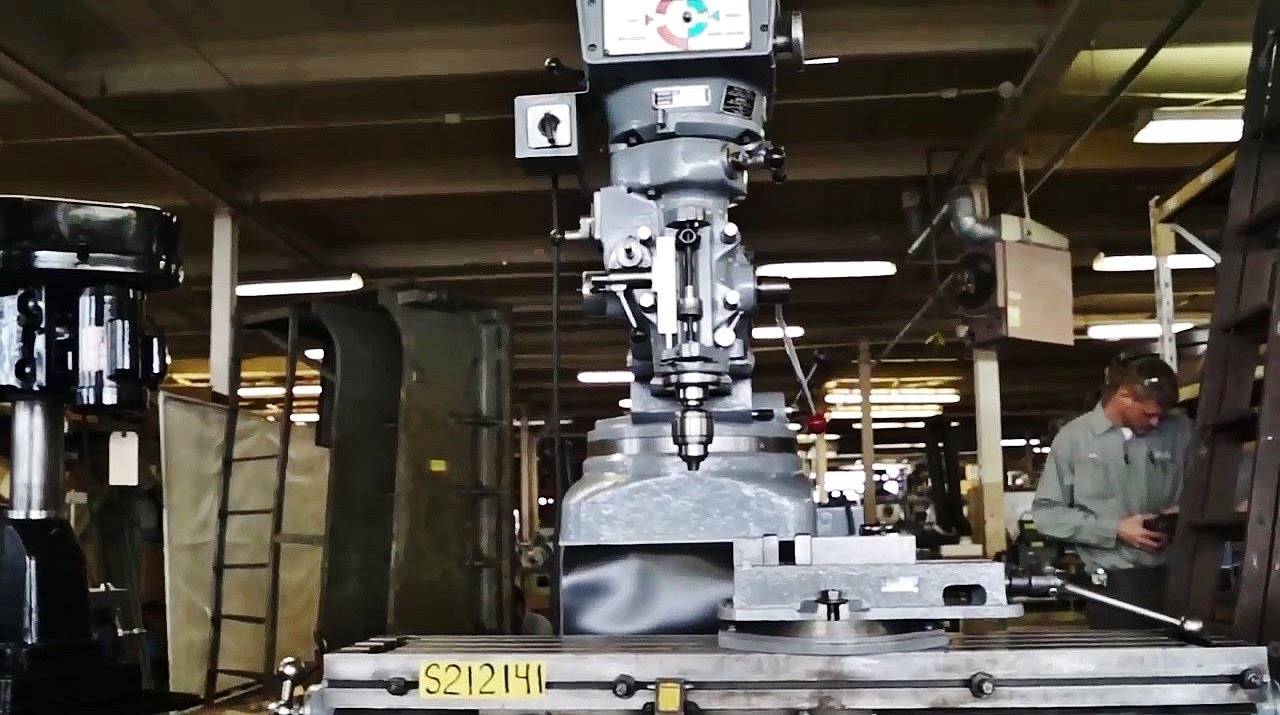 MILLPORT 10" x 50" Vertical Milling Machine YouTube