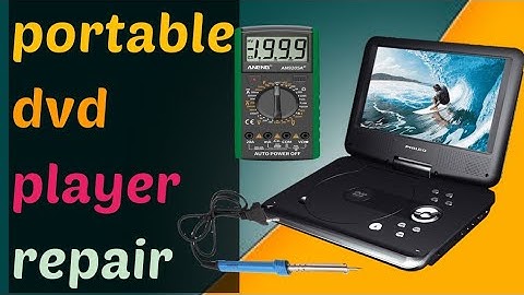 ELECTRONIC | PORTABLE DVD PLAYER REPAIR | DVD PLAYER | DEN-b DVD | den-b