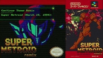 Super #Metroid - Continue Theme #Remix | #SNES | #supermetroid | #nintendo