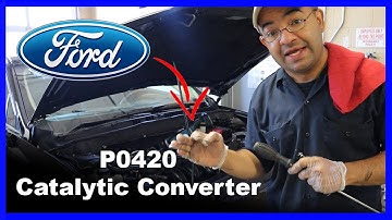 2017 Ford Fusion P0420 Oxygen Sensor & Catalytic Converter