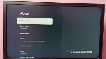 Android TV OS 12 & 13 : How to Find IP Address and MAC Address
