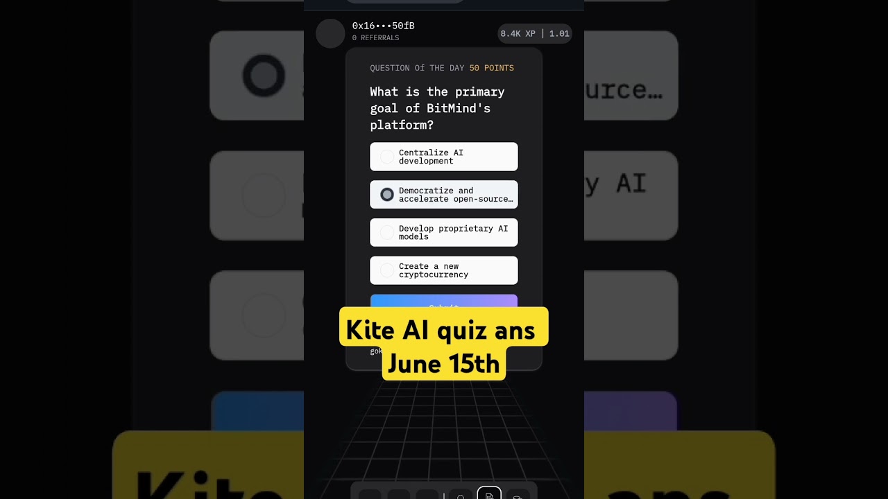 Kite AI Today Quiz answer June 15th | Kite AI daily Quiz answer | Kite AI Testnet | 