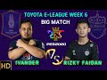 Pes 2020 toyota eleague week 6  ivander vs rizky faidan