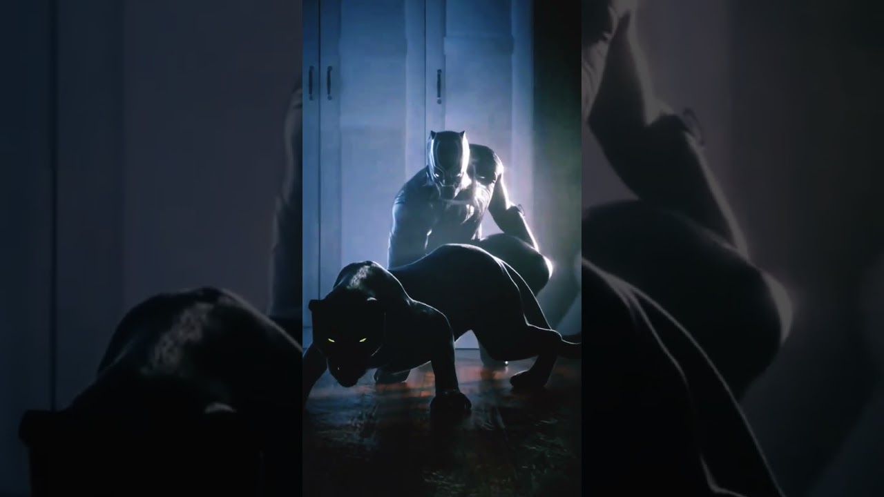 i like this transition ...#blackpanther #wakandaforever #marvel #superhero