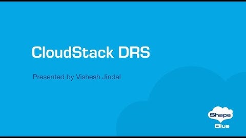 CloudStack DRS | CloudStack 4.19 Feature First Look