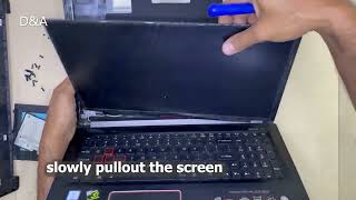 How to replace laptop screen for Acer Predator Helios 300  ( HINDI + ENGLISH SUBTITLES )