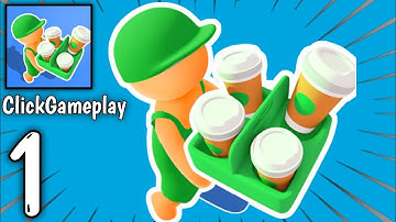 Coffee Break - Cafe Simulator Gameplay Walkthrough Part- 1 Tutorial Build a Cafe (Android/IOS)