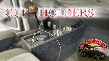 Building a CUSTOM Center Console For My 1969 Volkswagen Beetle for CHEAP
