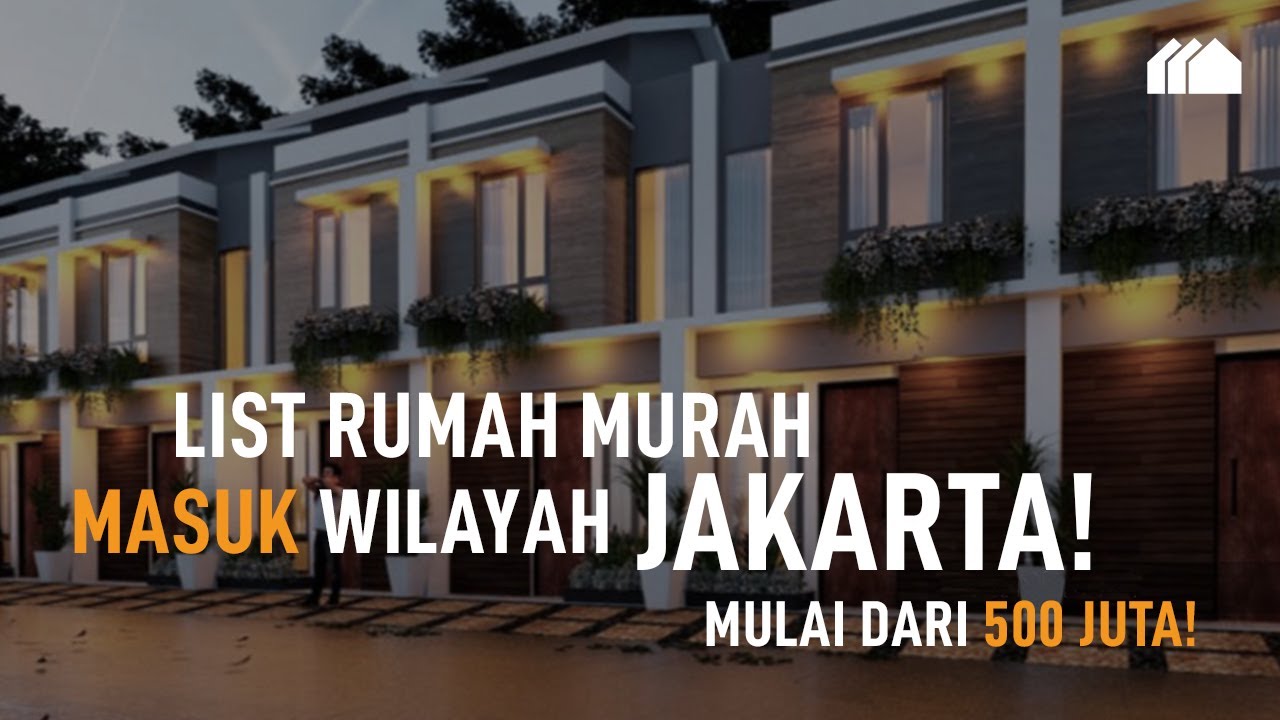 Rekomendasi Property Rumah Compact House Jakarta dibawah 1Milyar! - YouTube