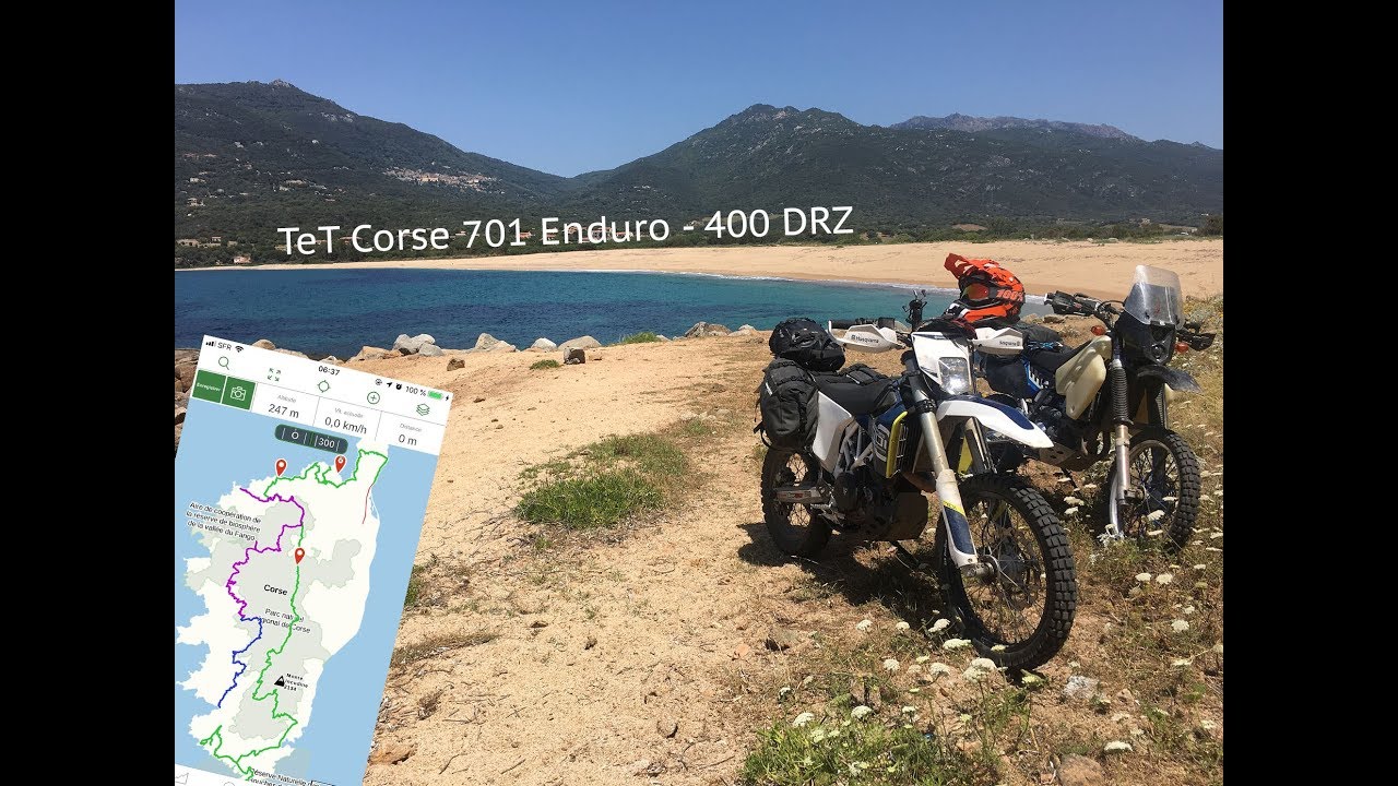 TET Corse 701 Enduro / 400 DRZ TransEuroTrail 1300km in 5days
