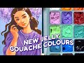 ✿ NEW JELLY GOUACHE COLOURS? ✿