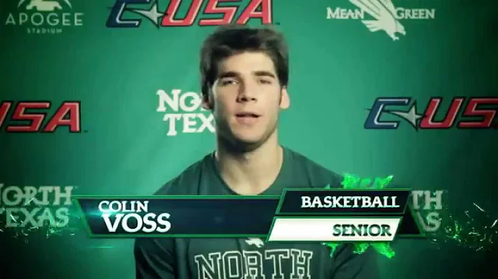 Get to know Colin Voss from North Texas Basketball