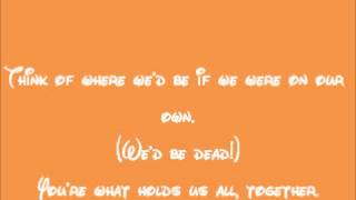 James And The Giant Peach-Family Lyrics