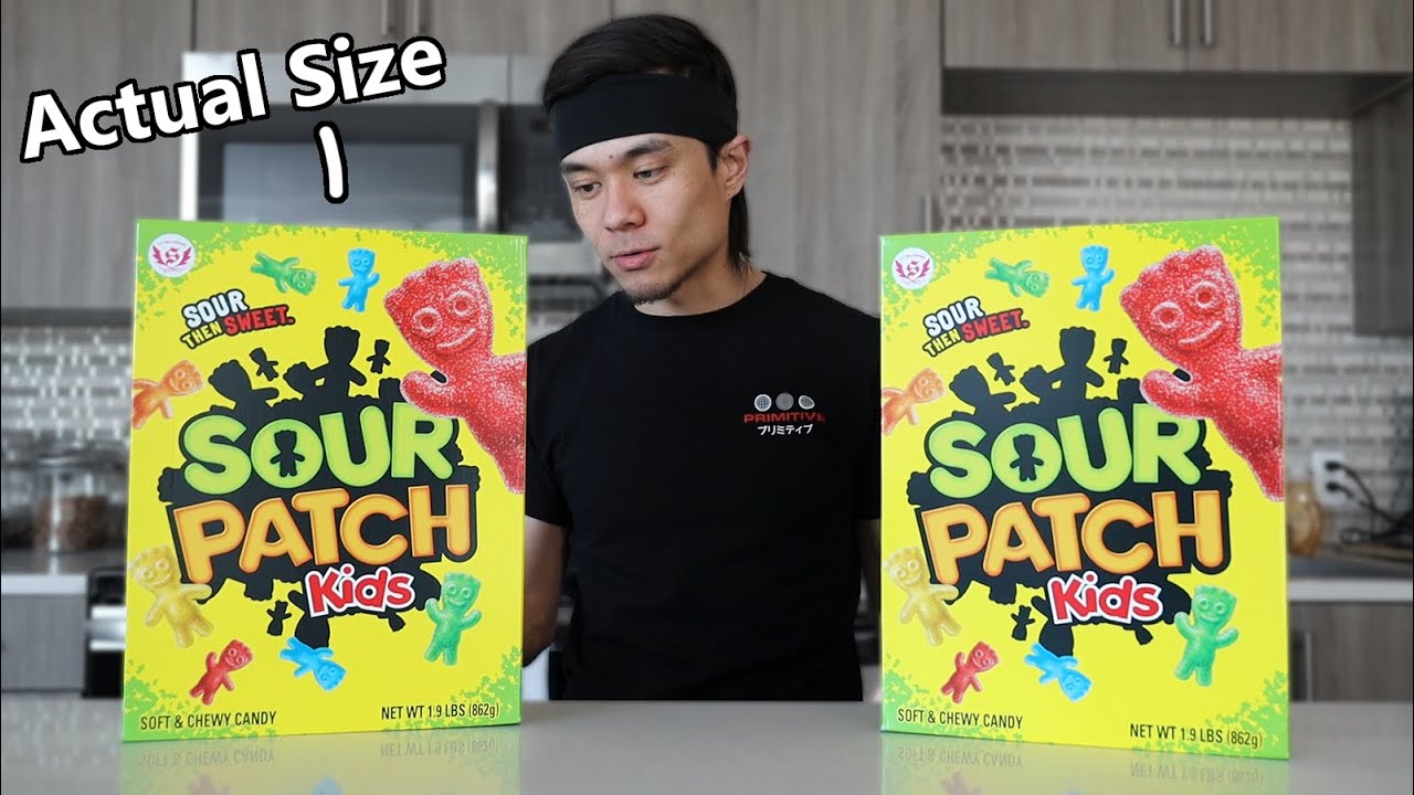 How Many Calories In A Large Sour Patch Kid