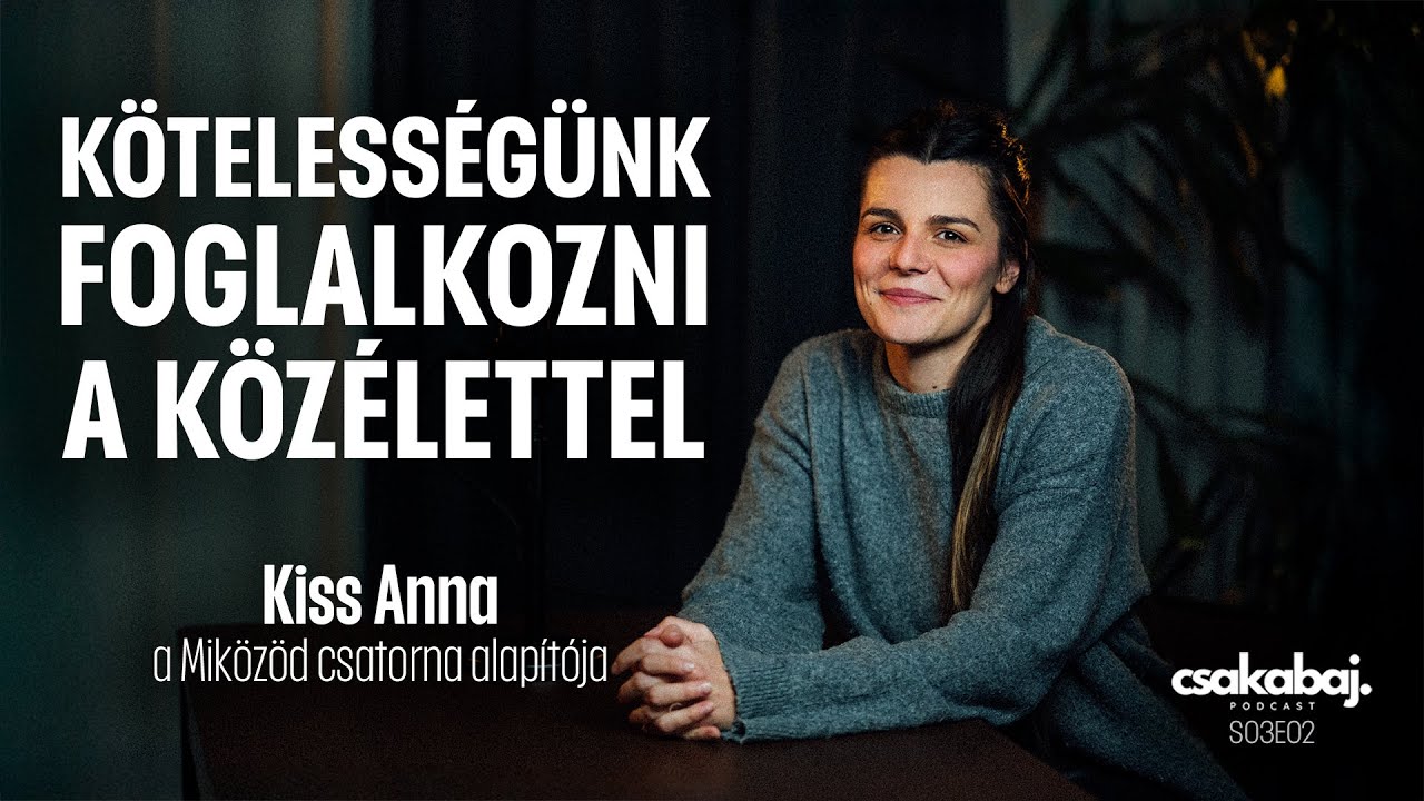 A nem szabad és nem lehet témákat is be kell vinni a közbeszédbe.@mikozodpodcast -el is: csakabaj